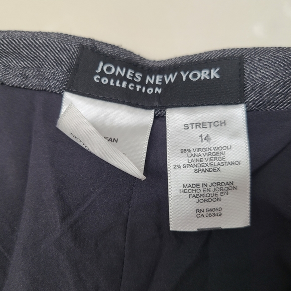 Jones New York Collection stretch wool trousers - Picture 4 of 6